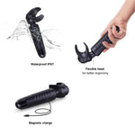 Masturbator vibrant Man.wand EVO negru 20 cm