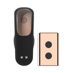 Vibrator portabil Rosy Gold cu carcasă de încărcare, negru
