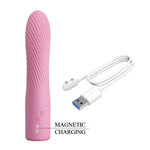 Vibrator Pretty Love Kissell din silicon pentru punctul G, 10 vibrații