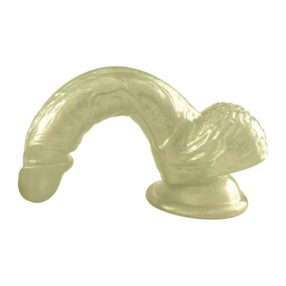 Dildo cu gel auriu perlat 20,5 cm