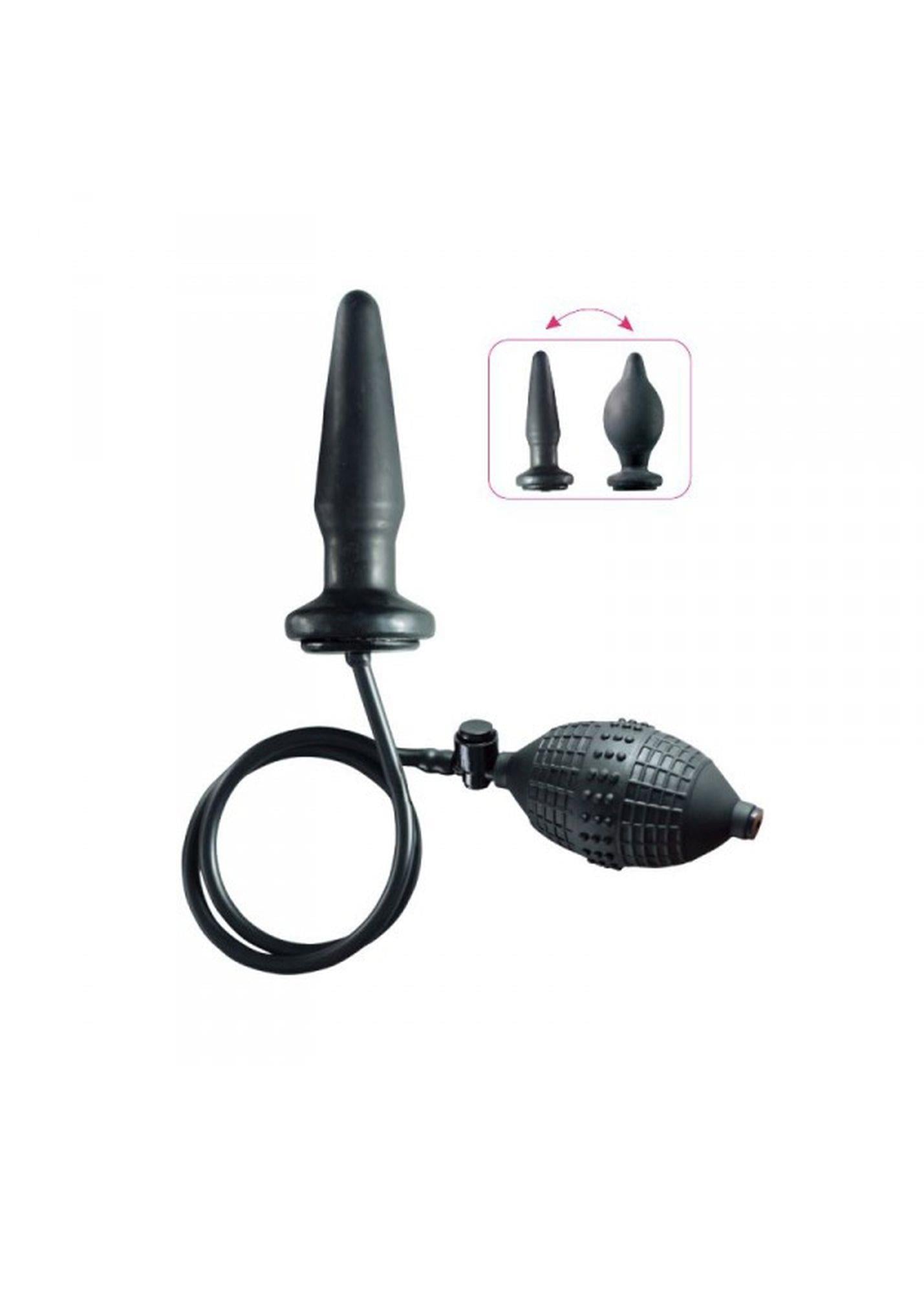 Dop anal gonflabil Toyz4lovers, mărime S, 12 cm, impermeabil
