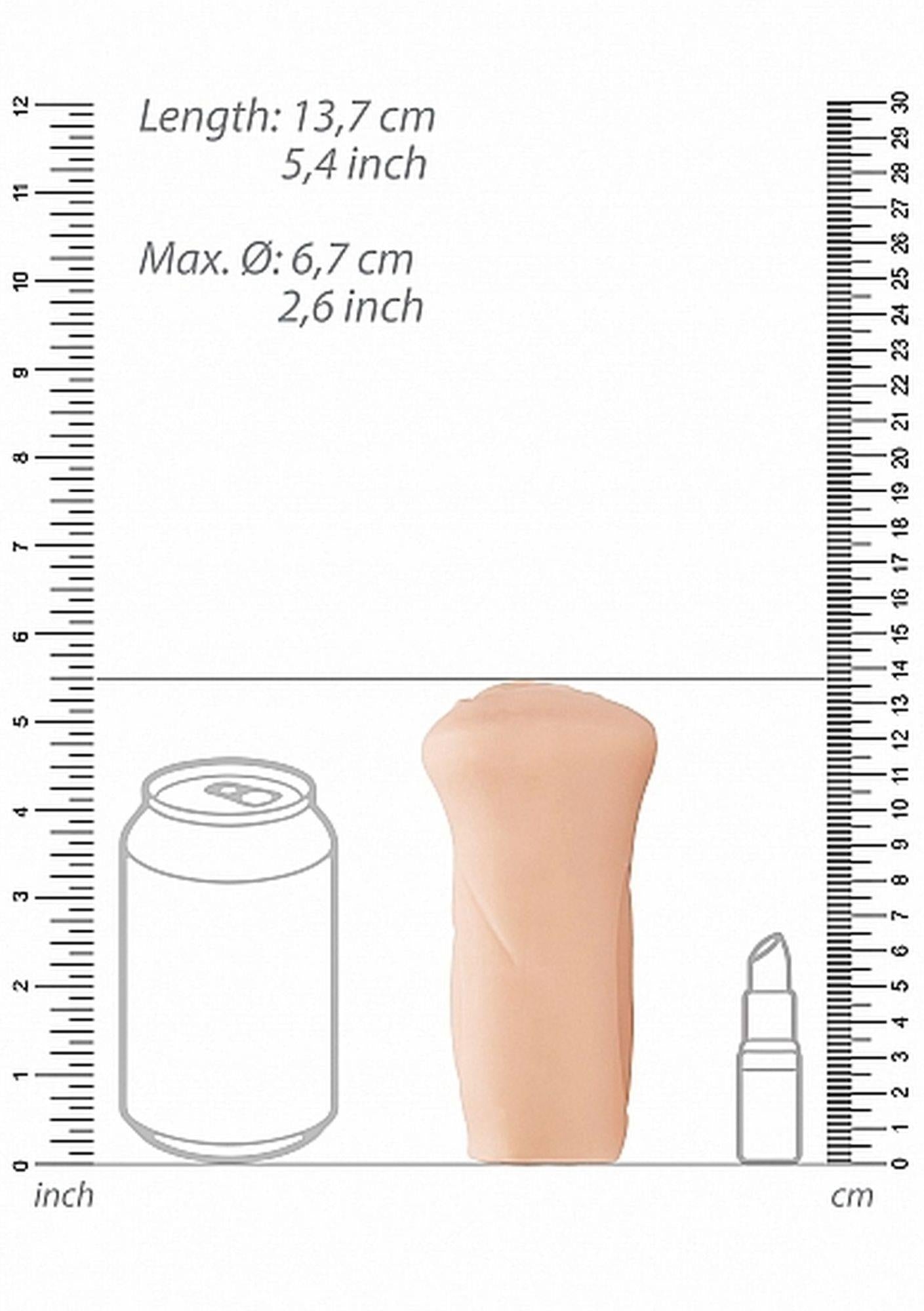 Masturbator autolubrifiant SLT, culoarea pielii