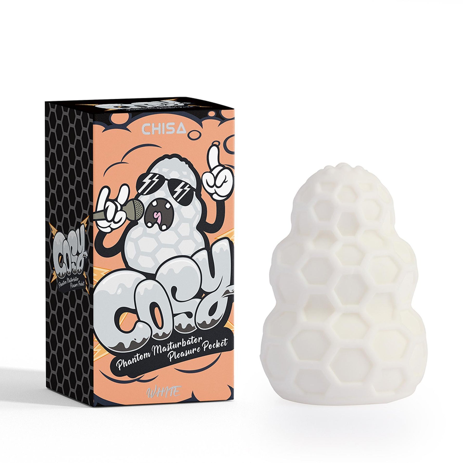 Masturbator TPE Phantom Cozy Alb