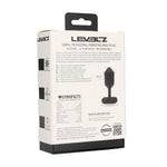 Dop anal vibrant hexagonal din silicon Levelz, negru, S