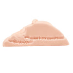 Masturbator realist Crazy Bull cu vagin și anus, vibrator, culoarea pielii, 22 cm