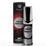 Gel vibrant Secret Play cu frișcă de căpșuni 15 ml