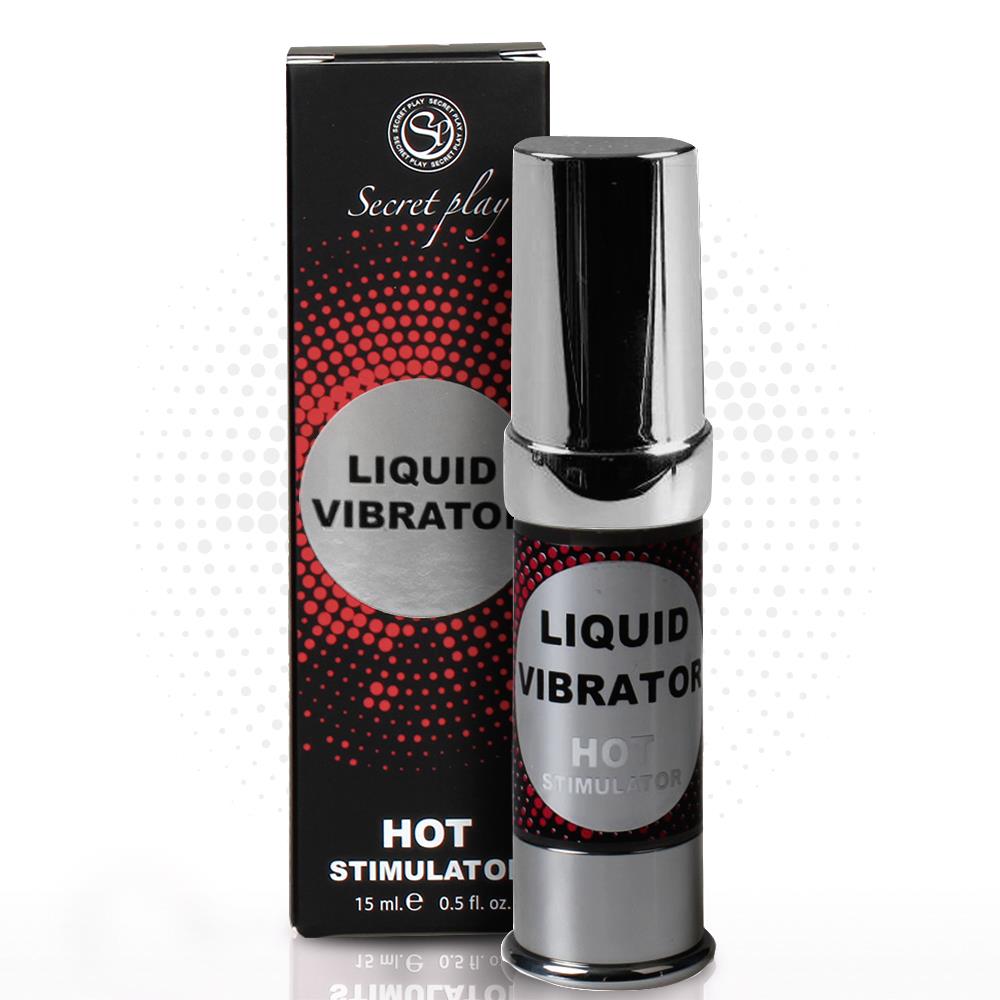 Gel vibrant Secret Play cu frișcă de căpșuni 15 ml