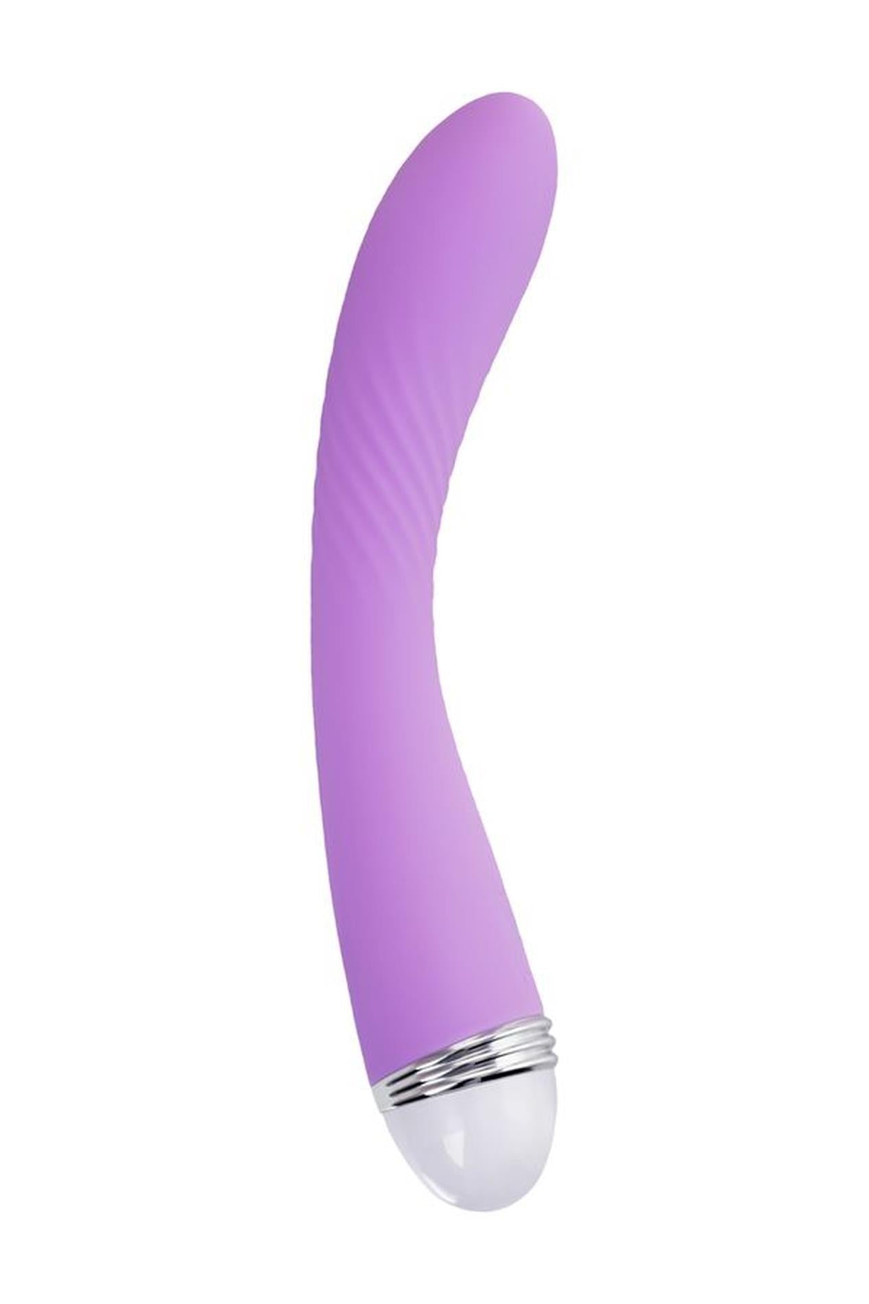 Vibrator Flovetta Lantana pentru punctul G, silicon, violet, 22 cm, USB
