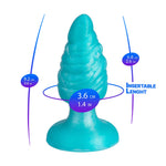Dop anal termoreactiv Melty Silexd M 9 cm