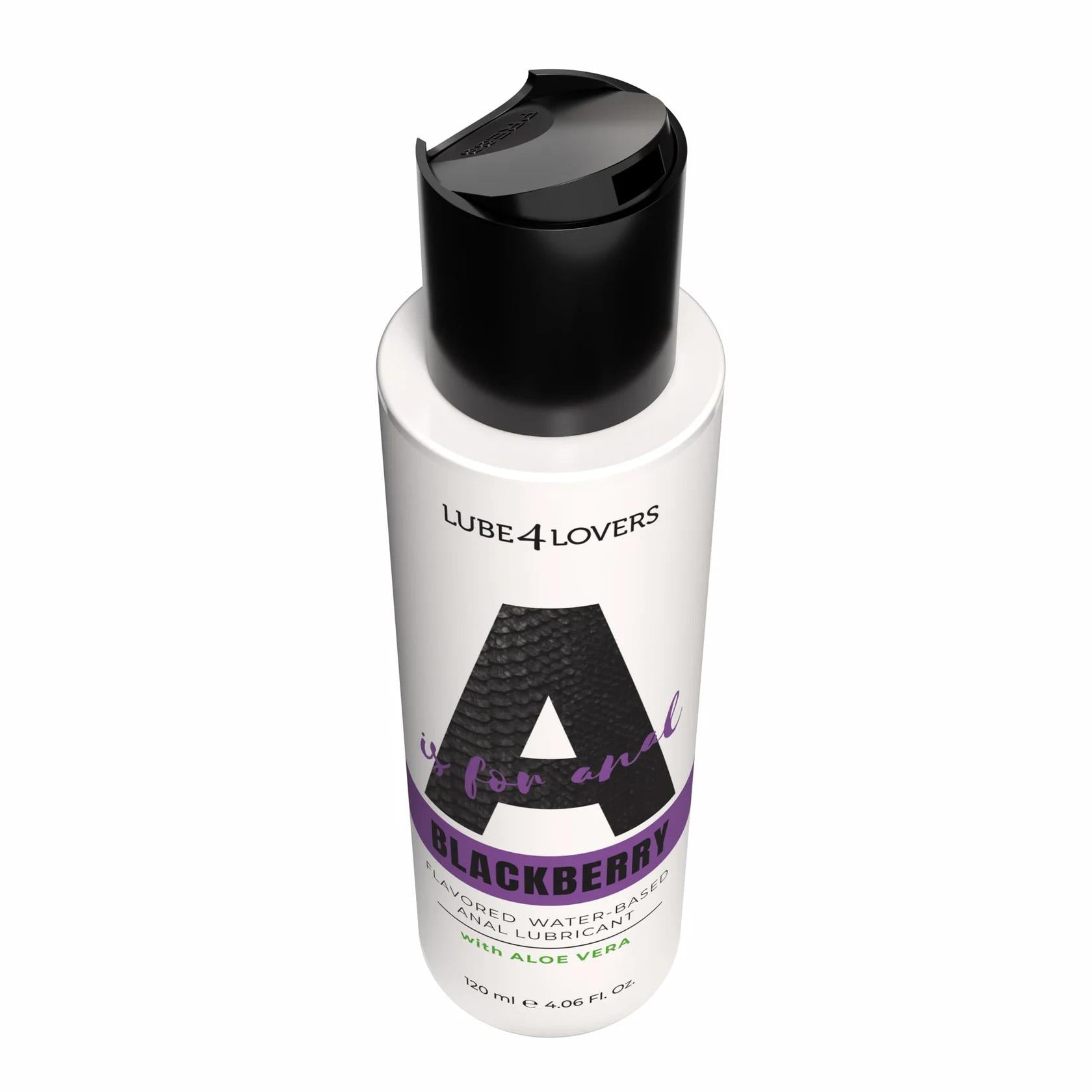 Lubrifiant anal pe bază de apă Lube4lovers Blackberry 120 ml
