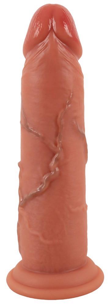 Dildo Realistixxx cu piele mobilă din silicon 20-5 cm