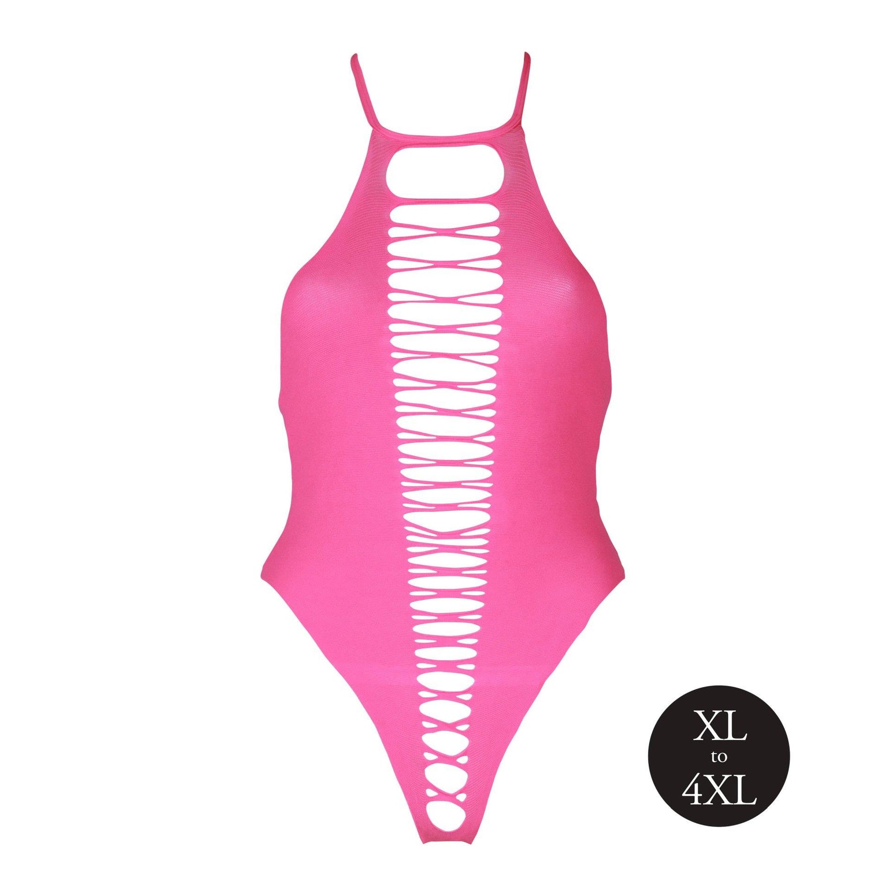 Body Ouch! Neon UV cu croială înaltă XL/XXXXL