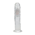 Vibrator realist RealRock transparent 22 cm