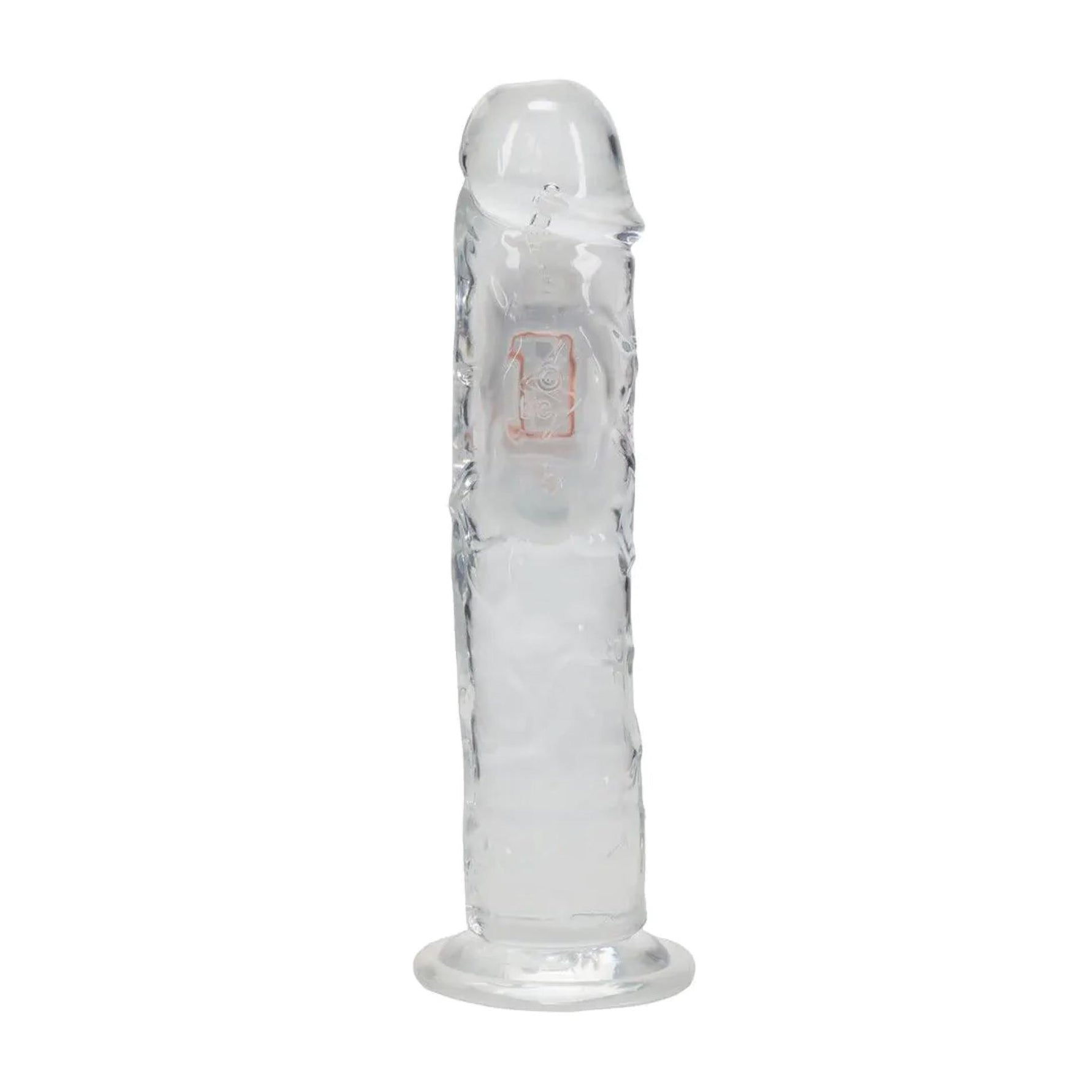 Vibrator realist RealRock transparent 22 cm
