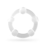 Set de inele pentru penis Crushious Clear TPE cu trei inele