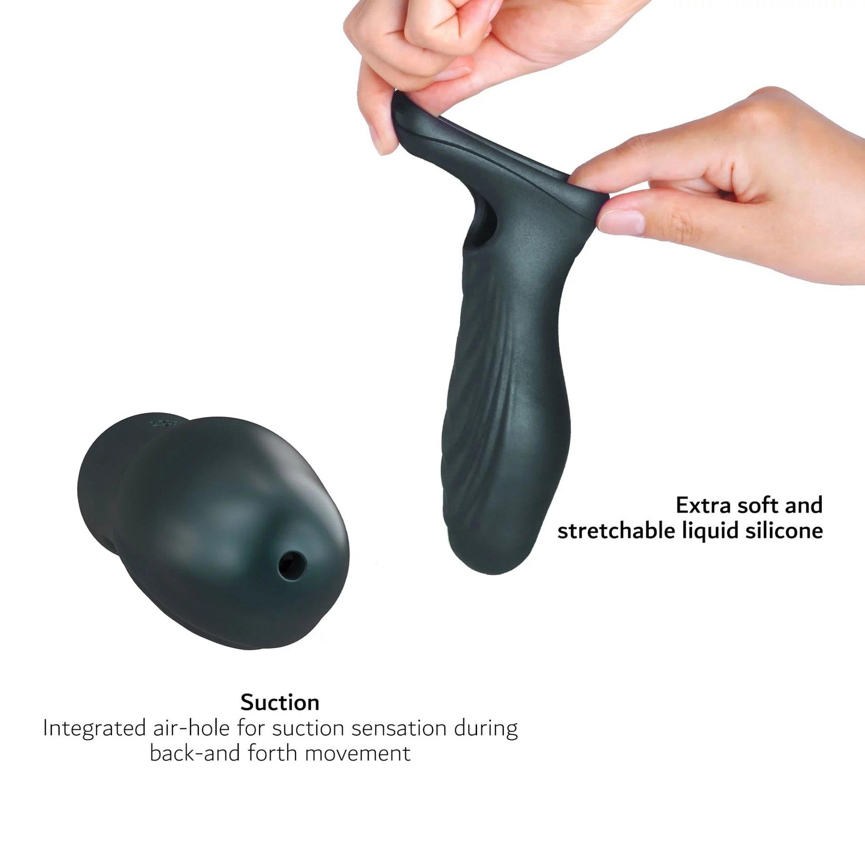 Extensor de penis Ryzer Max Man.wand Gri 18 cm