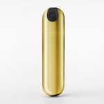 Mini vibrator Crushious iMoan Gold cu 10 moduri