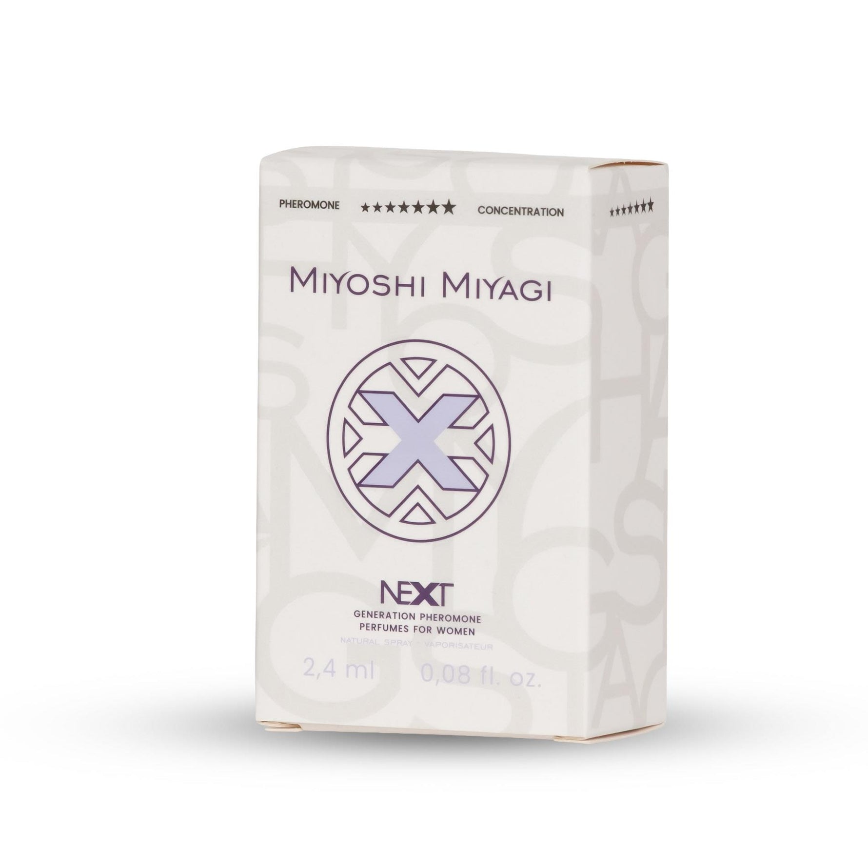 Parfum cu feromoni Miyoshi Miyagi Next X pentru femei 2,4 ml