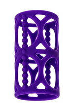 Manșon pentru penis din silicon A Toys, violet, 7,5 cm