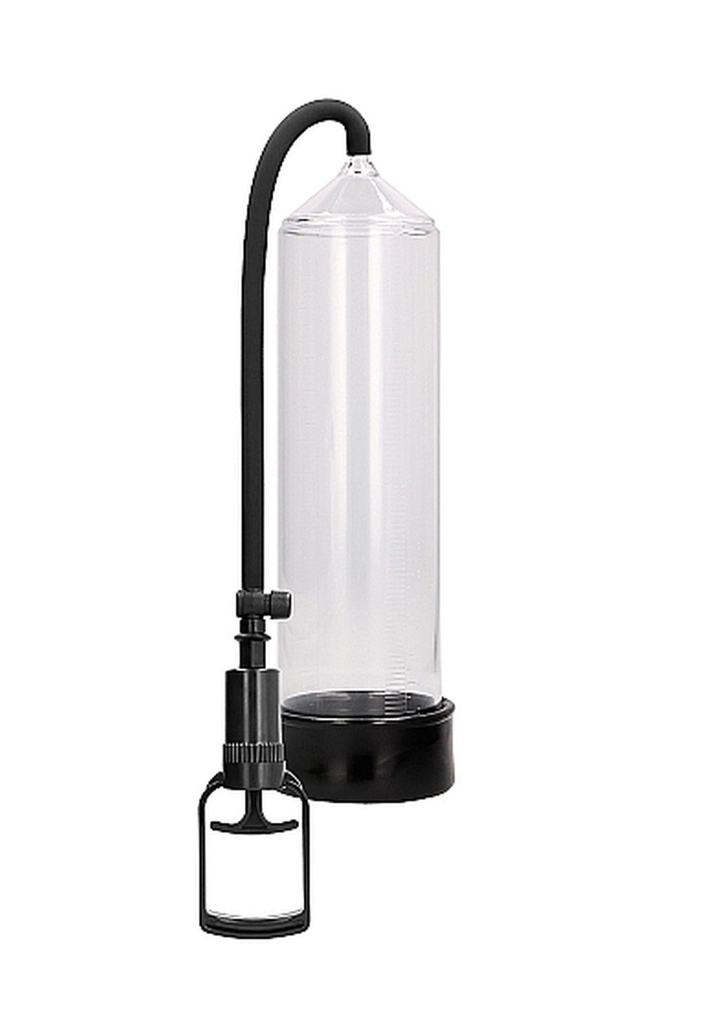 Pompă confortabilă cu pompare, transparentă, 23 cm
