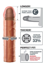 Extensor de penis Fantasy Xtensions Perfect 5 cm