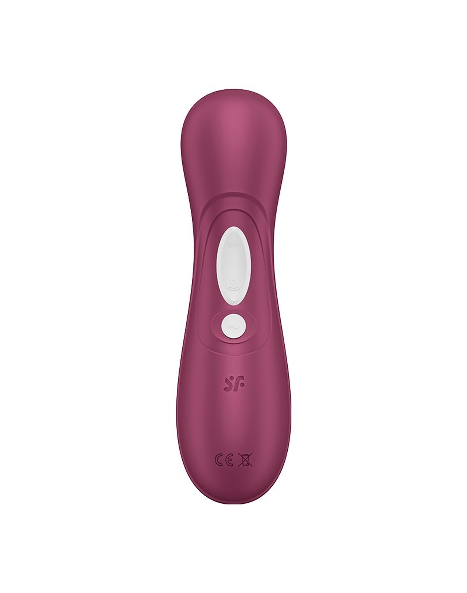 Stimulator clitoridian USB Satisfyer Pro 2 Liquid Air Burgundy
