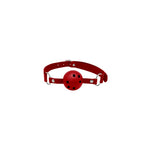 Căciulă cu bilă Alive ABS, roșie, 4,5 cm, reglabilă