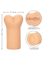 Masturbator ieftin Thrills The French Maid Calexotics cu lumină 14 cm
