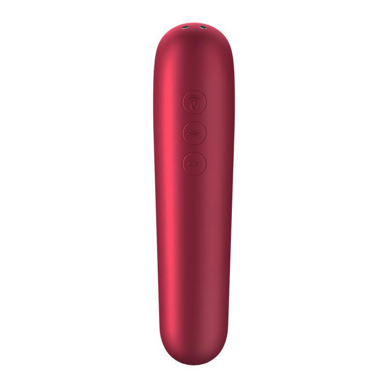 Vibrator cu aplicație Satisfyer Dual Love Pink USB