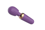 Stimulator Clitoridian Little Fairy Wand din Silicon, Violet, 14 cm