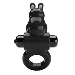 Inel Pretty Love Exciting Negru cu 10 Funcții