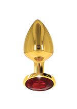 Dop anal cu diamant auriu Taboom 7 cm