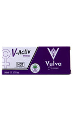 Cremă stimulatoare clitorală Hot VActiv CBD 50ml
