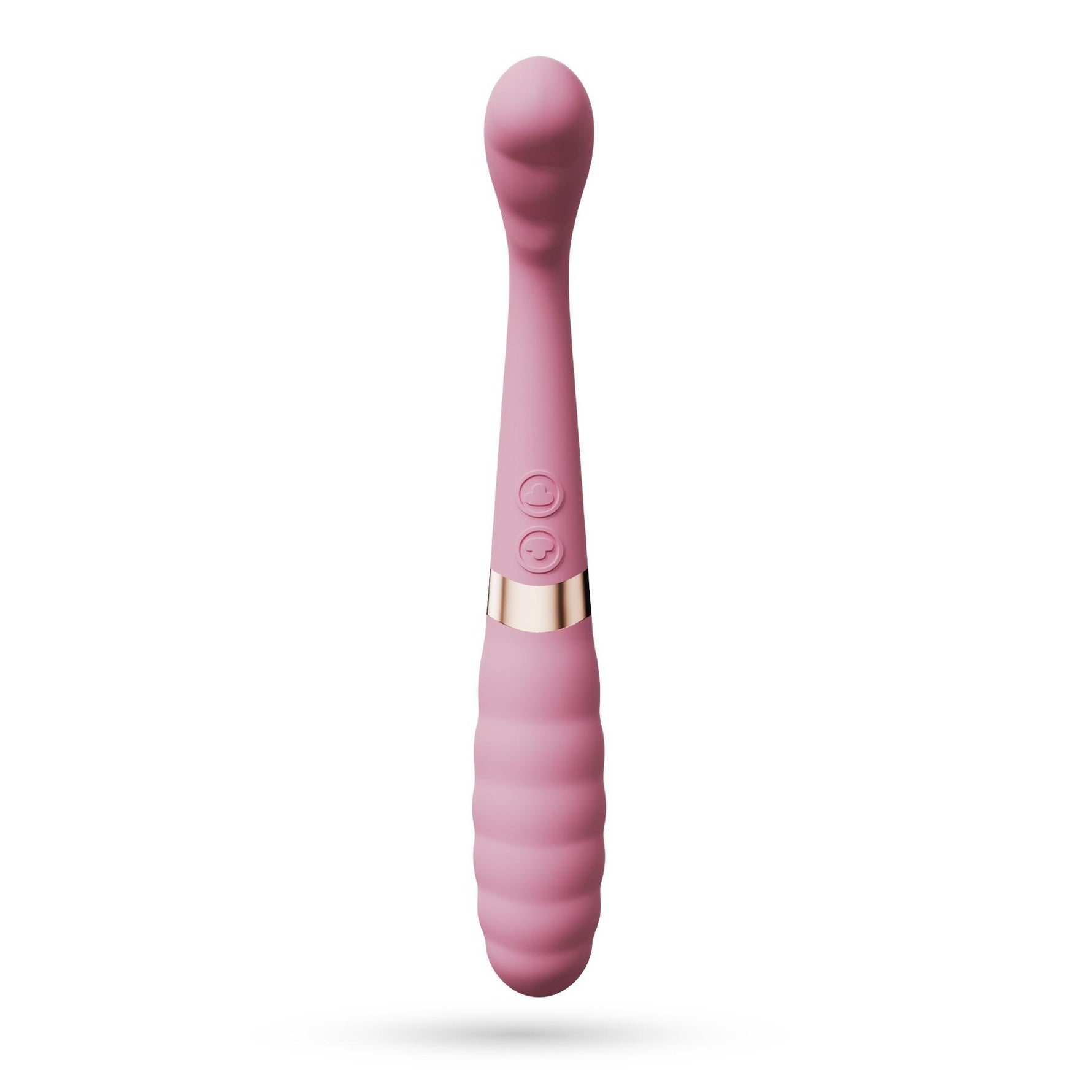 Vibrator Crushious Pixie cu două USB pentru punctul G, 20 cm