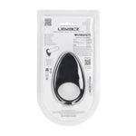 Inel de erecție Levelz din silicon tip lacrimă, negru, 9 cm