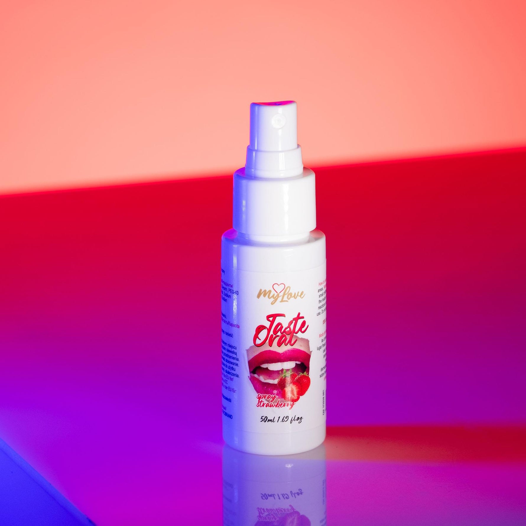 Spray oral cu aromă de căpșuni MyLove 50 ml