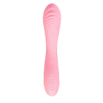 Vibrator USB din silicon pentru punctul G Fantasy Apollo 20 cm