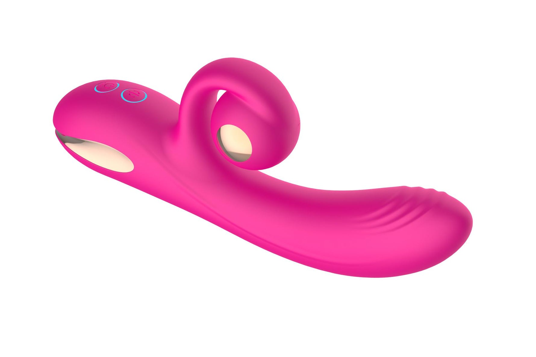 Vibrator drăguț din silicon violet, rezistent la apă, din seria B, cu aspect de iepuraș