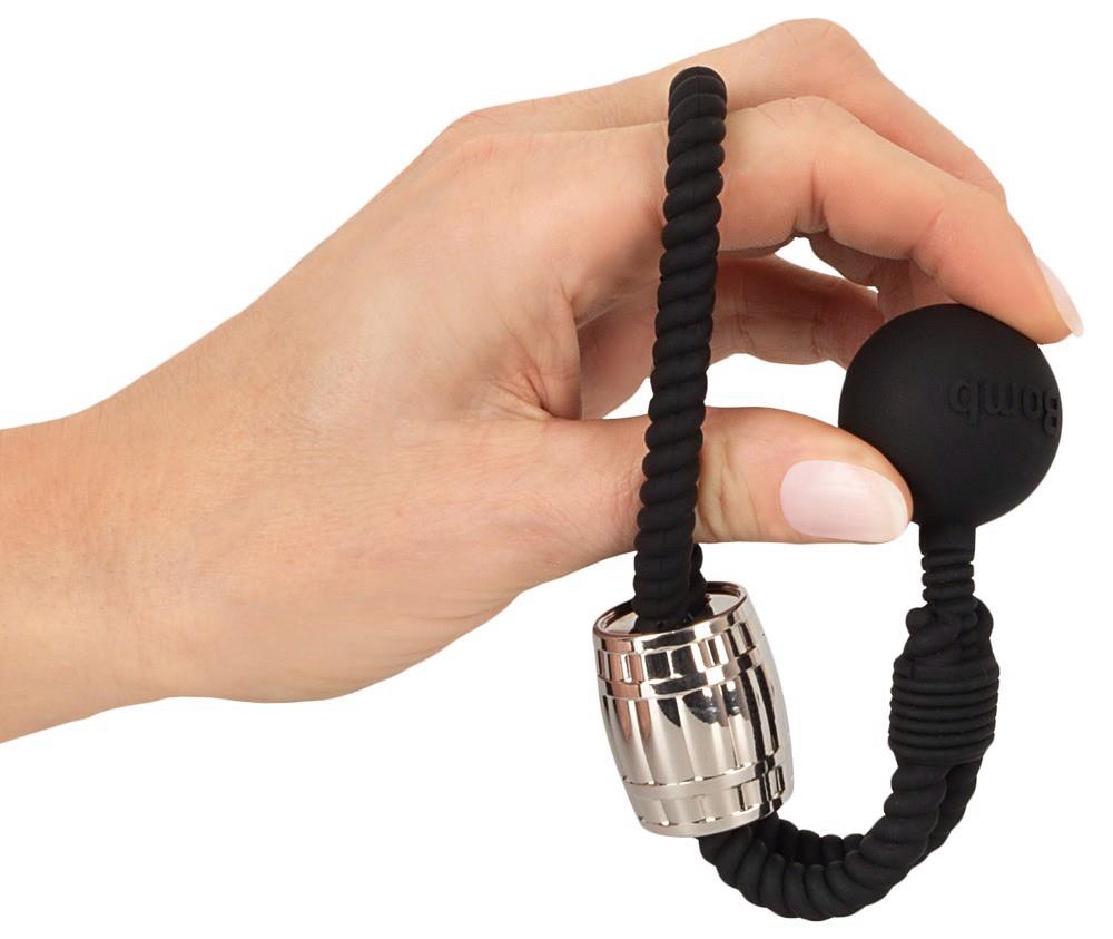 Inel pentru penis Rebel Heavy Rope Ball