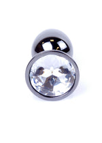 Bijuterie anală din argint cu diamant MyLove Toys 7 cm