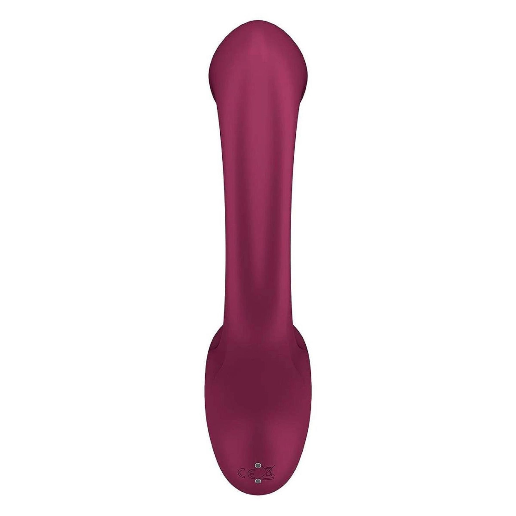 Vibrator Satisfyer G For Goddess 2 pentru punctul G și clitoris, culoare vișinie