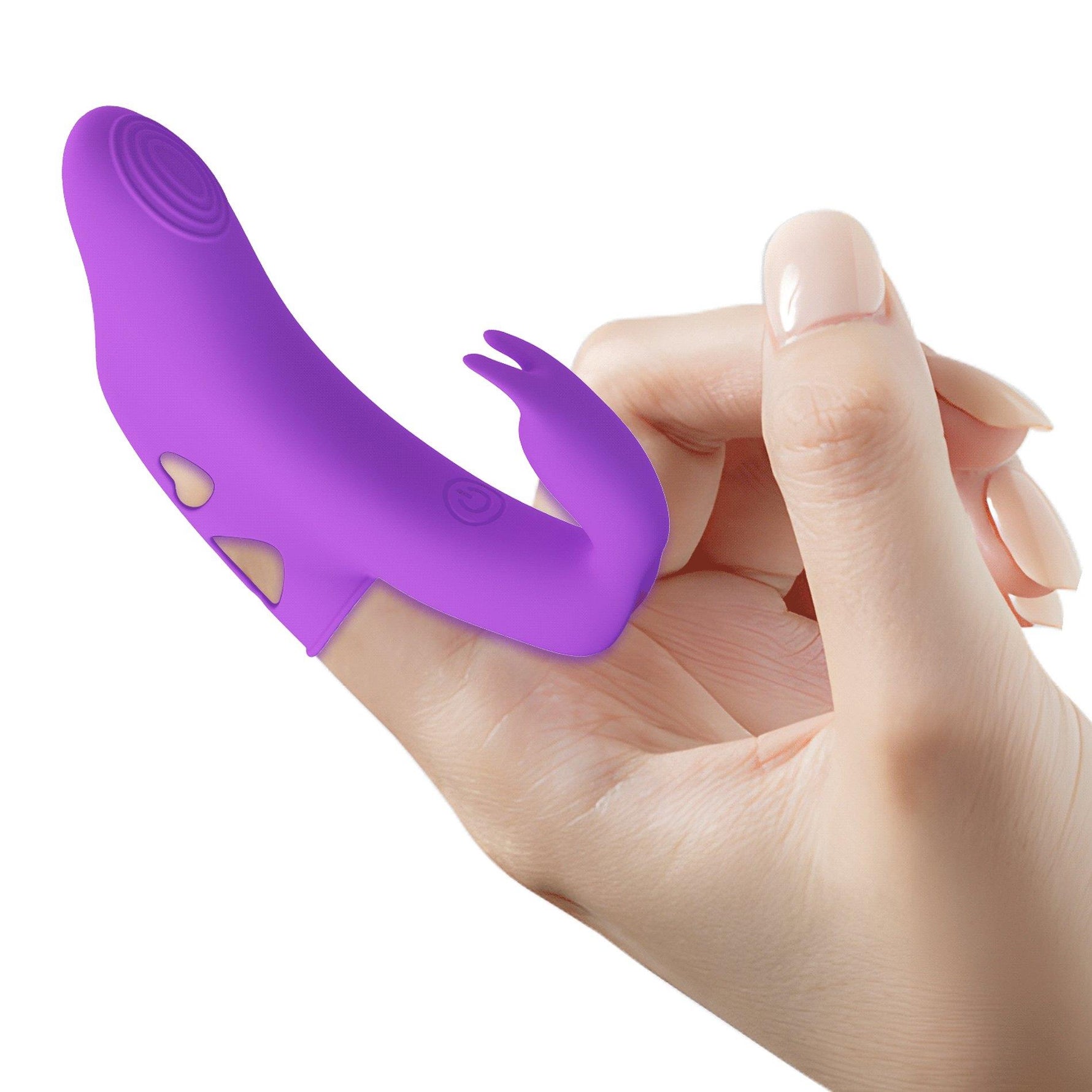 Vibrator cu deget Yenna Honey Finger Pretty Love, 10 vibrații