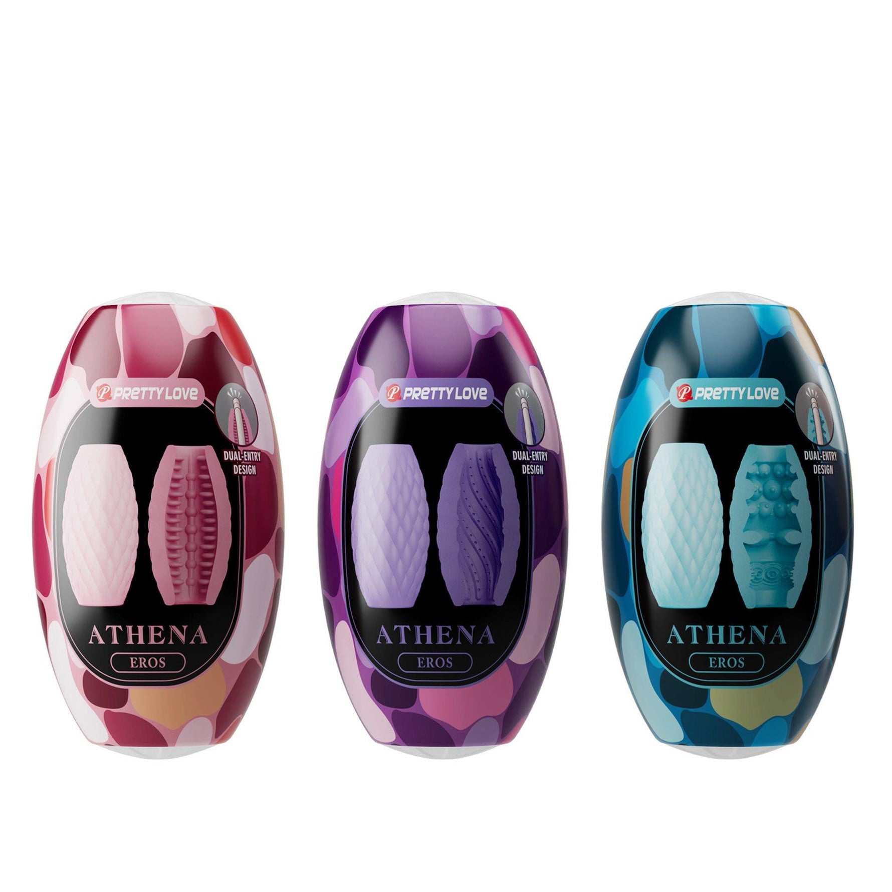 Masturbator compact impermeabil Pretty Love Athena EROS TPR