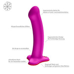Dildo realist Fun Factory Magnum din silicon violet