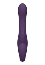 Vive Suki Strapon Vibrator cu USB din Silicon Mov
