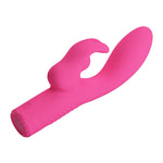 Vibrator Pretty Love Elivia Bunny cu 10 moduri de detectare a punctului G, silicon, USB