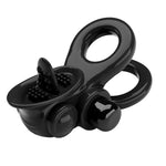 Inel vibrant Pretty Love Passionate cu 10 funcții, negru