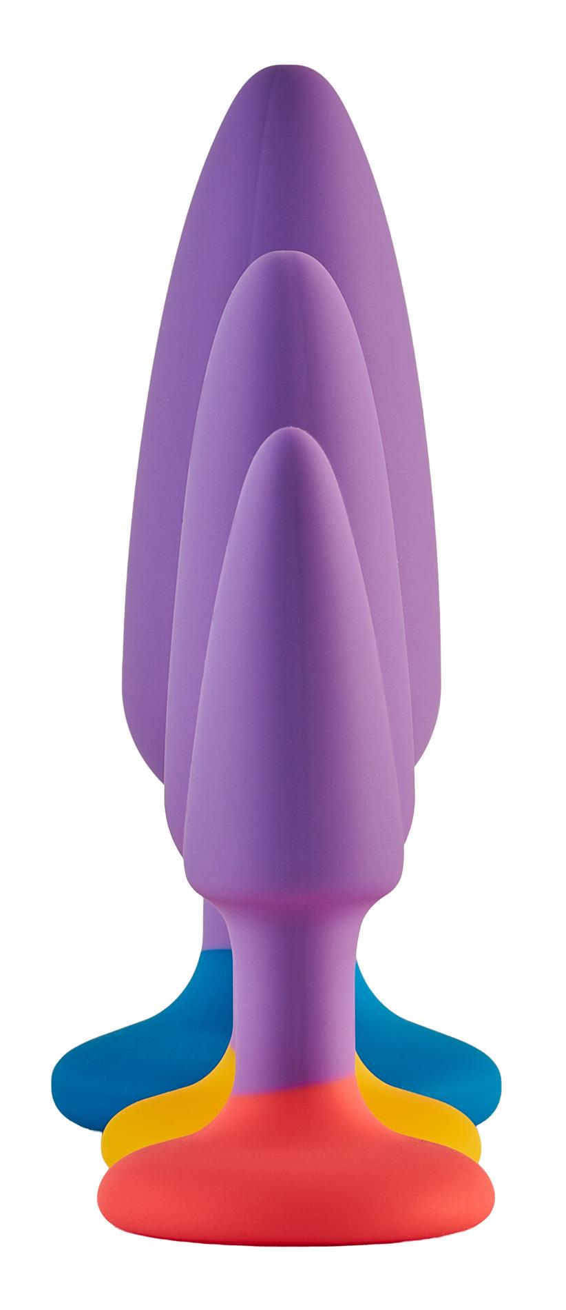 Set de dopuri anale Dream Toys din silicon pentru antrenament