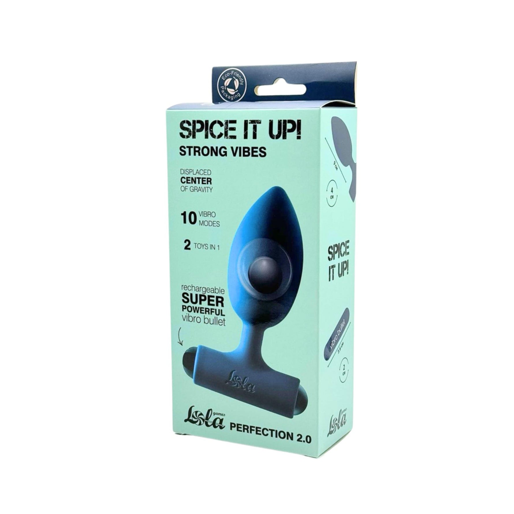 Dop anal vibrant reîncărcabil Spice It Up Perfection 2.0