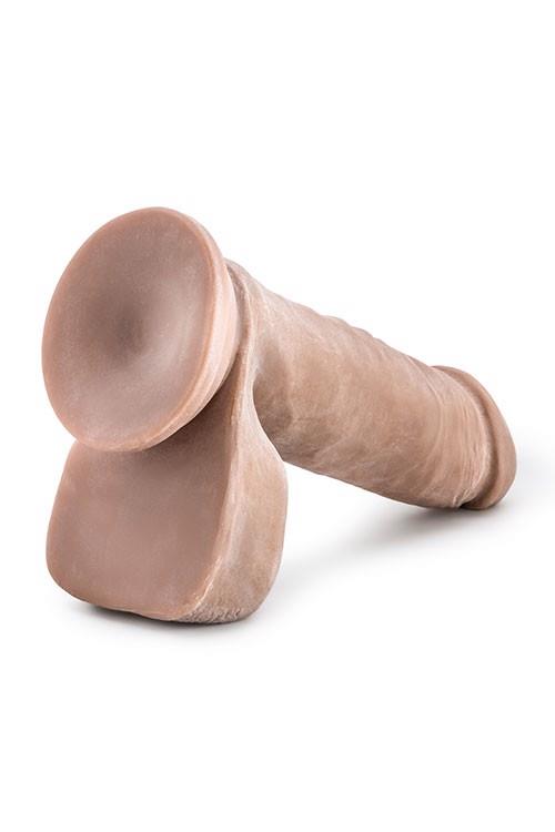 Dildo realist Au Naturel Sensa Feel Blush Latin, 20 cm, din TPE